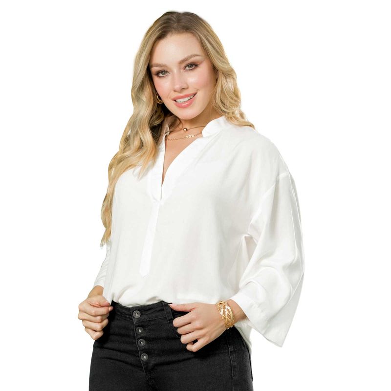 Blusa Mujer Crudo Mp 101928