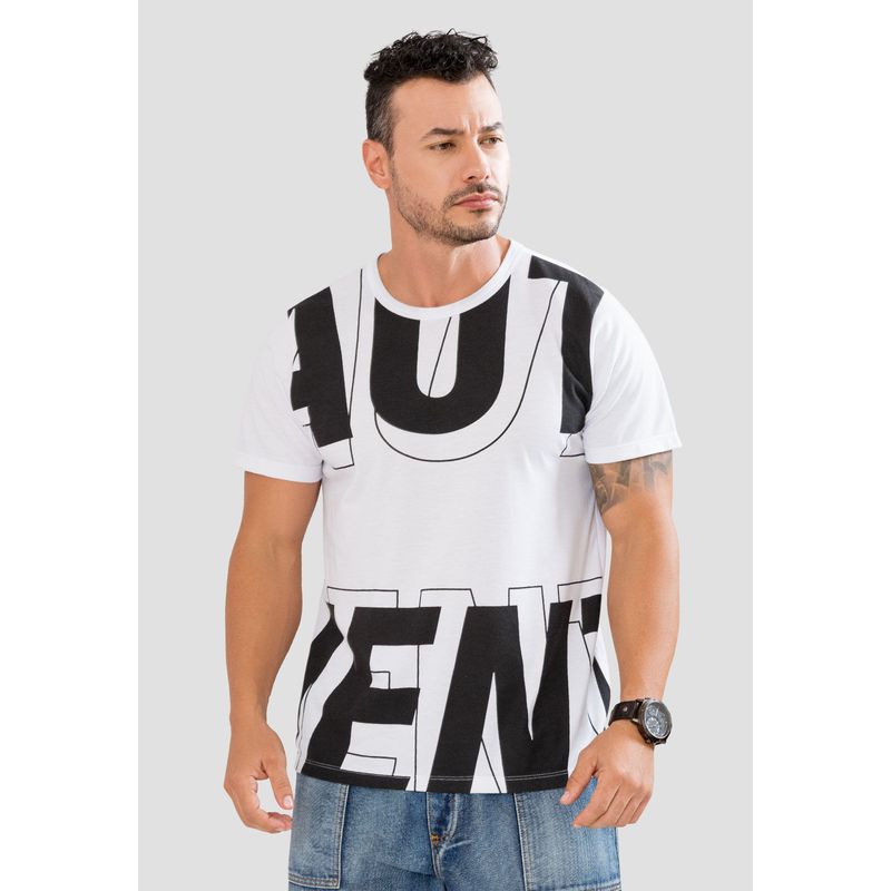 Camiseta Hombre Blanco Mp 104130