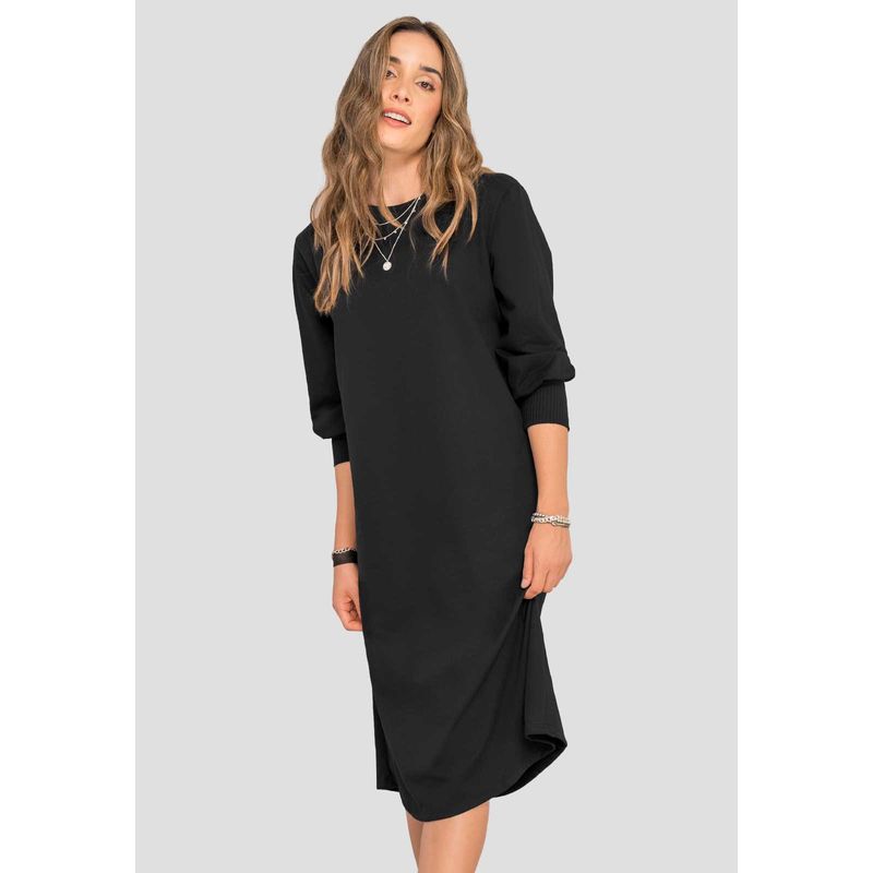 Vestido Corto Mujer Negro Rutta 101455