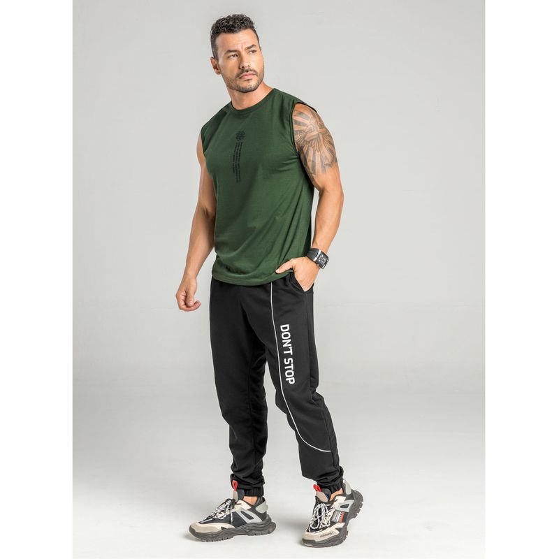 Camiseta Hombre Verde Mp 553