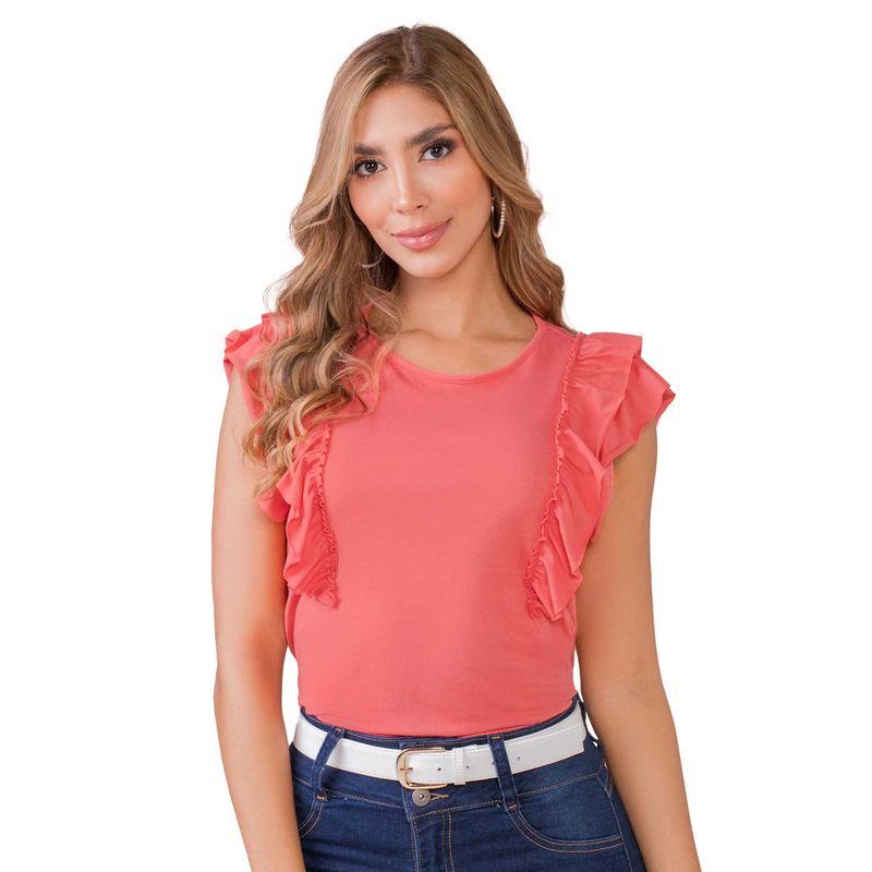 Camiseta Mujer Coral Mp 165