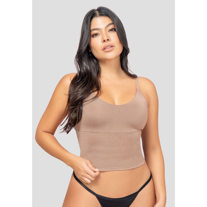 Camisilla Mujer Mocca Fi 107105
