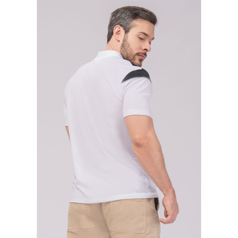 Polo Hombre Blanco Mp 86806