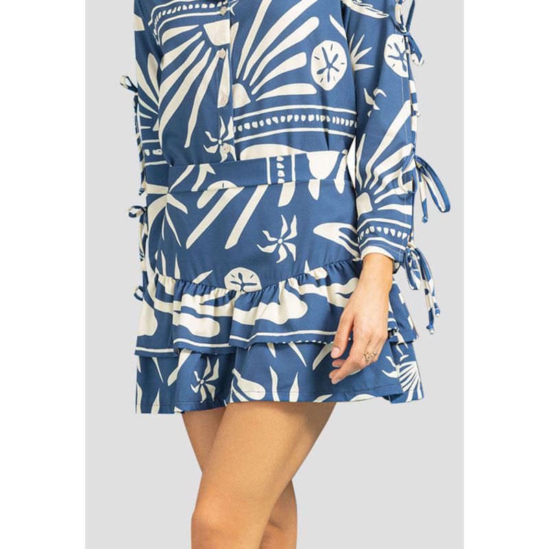 Falda Corta Mujer Estampado Rutta 107965