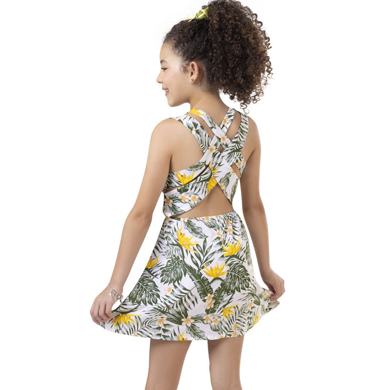 Vestido Infantil Femenino Multicolor Mp 4102