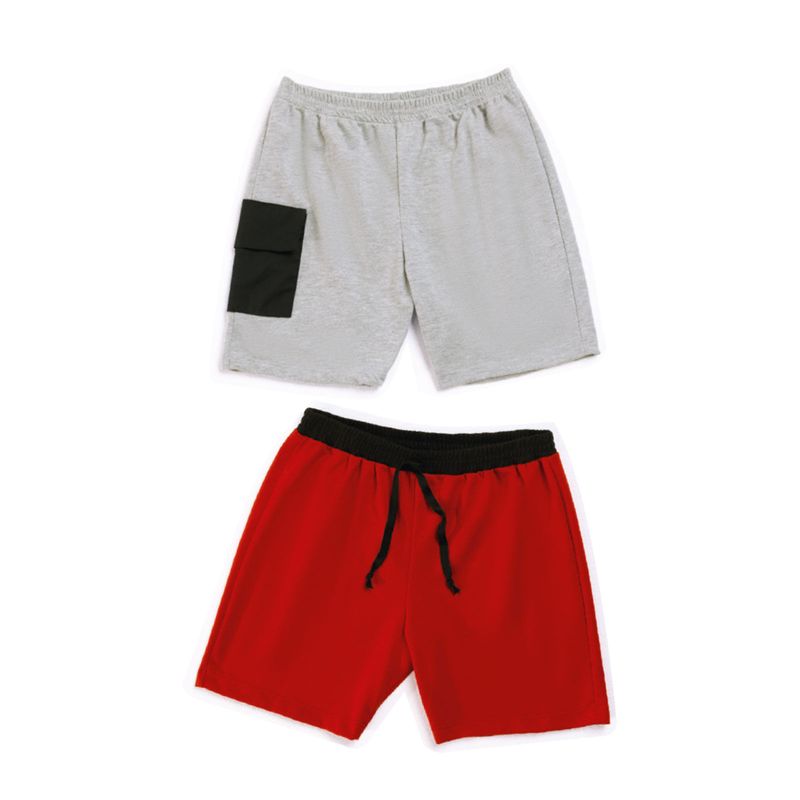 Bermuda Paq X2 Infantil Niño Multicolor Mp 34560
