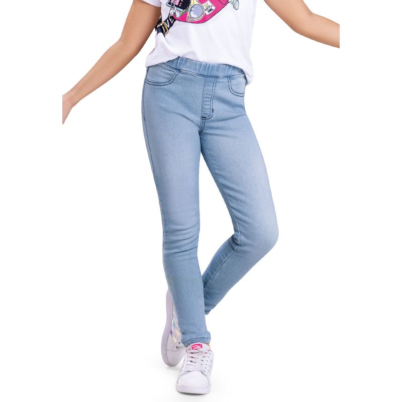 Jegging Infantil Femenino Azul Mp 5791