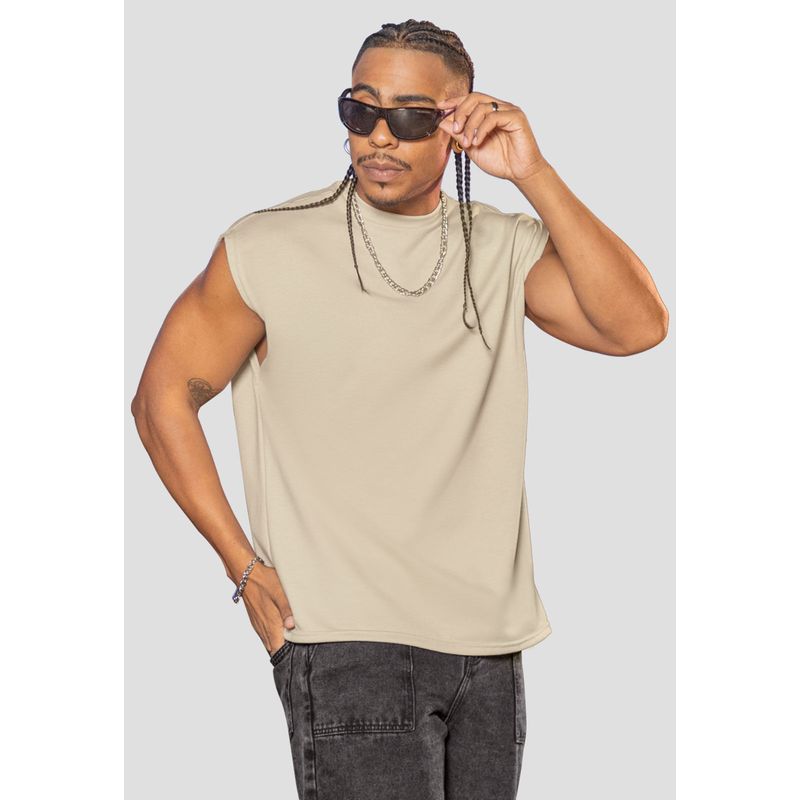Camisilla Hombre Caqui Atypical 103733