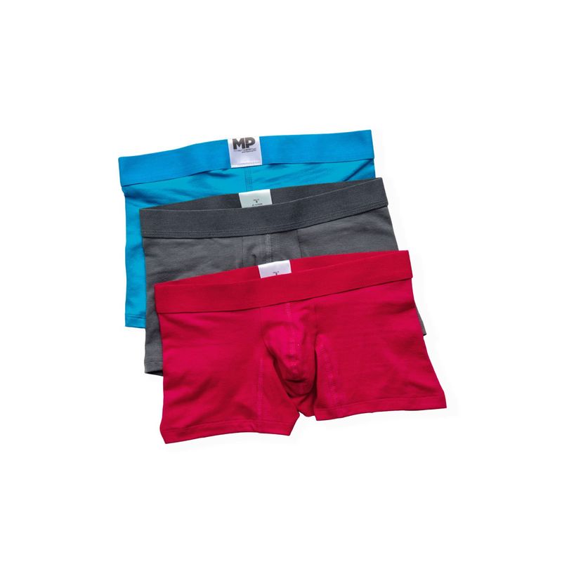 Bóxer Set X3 Azul-Gris-Rojo FI 46557