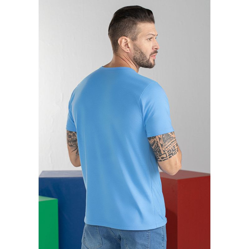 Camiseta Hombre Azul Mp 100117