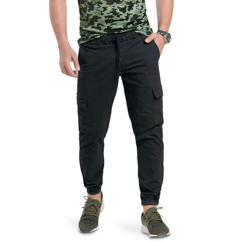 Jogger Juvenil Masculino Negro MP