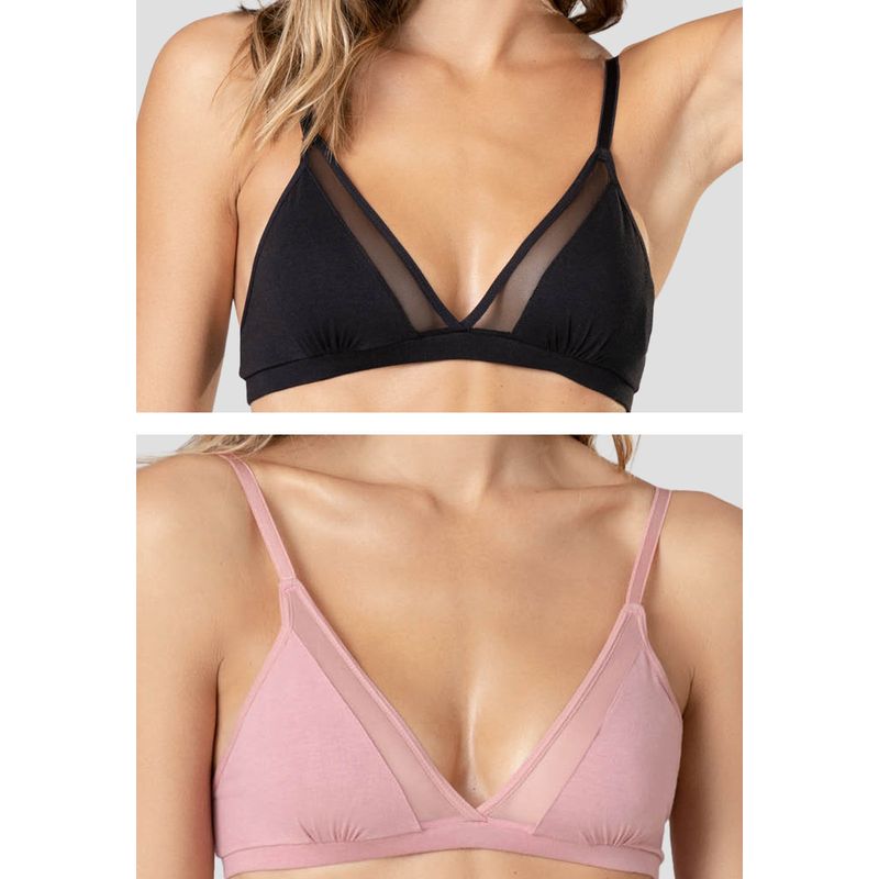 Top Paq X2 Mujer Multicolor Fi 6432