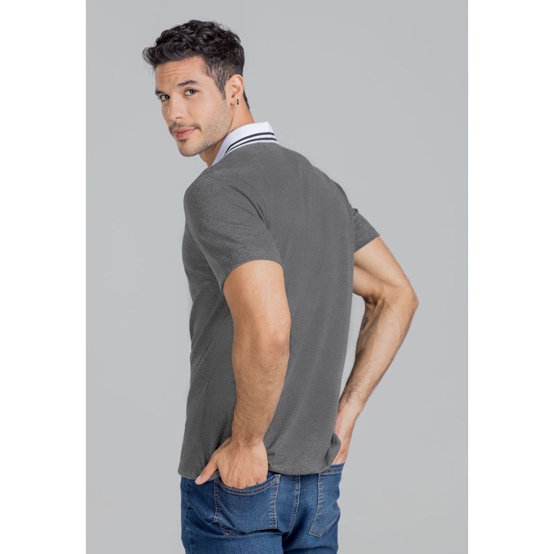 Polo Hombre Negro Rutta 101501