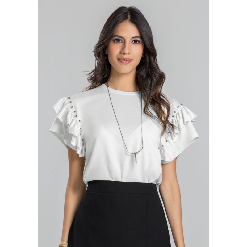 Blusa Mujer Blanco Rutta 103591
