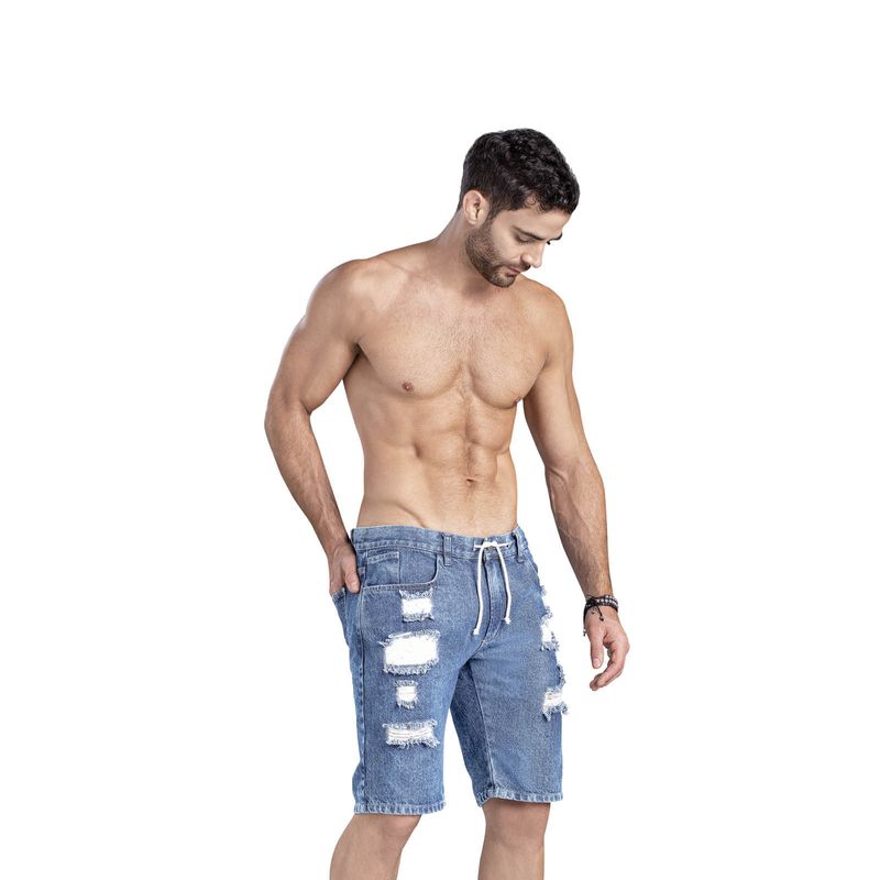 Bermuda Masculino Azul Mp 87268