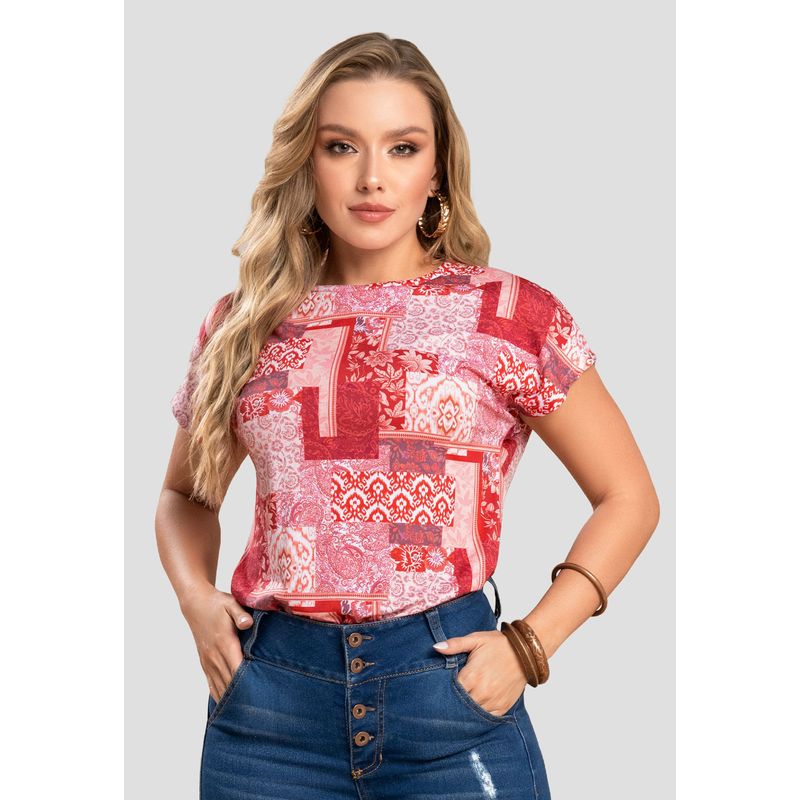 Camiseta Mujer Multicolor Mp 104215