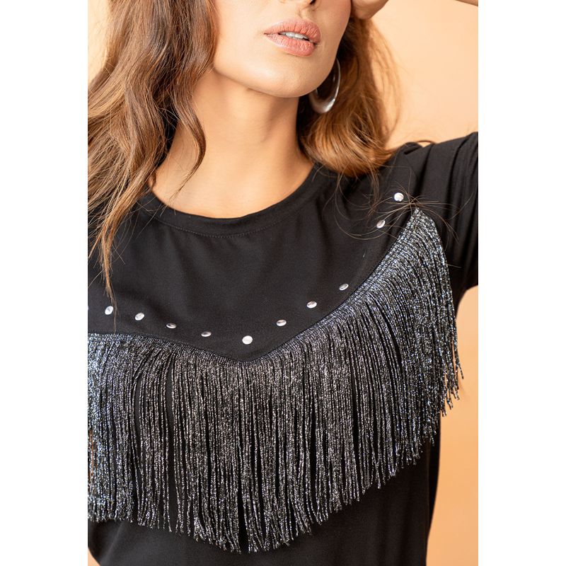 Blusa Mujer Negro Mp 107485