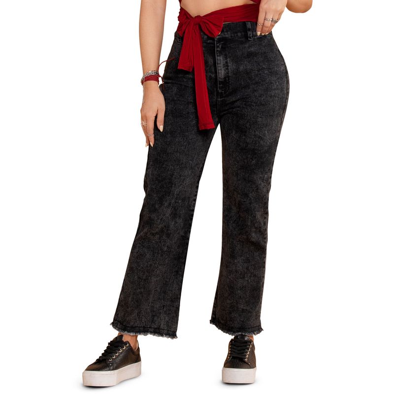Jean Mujer Negro Atypical 89125