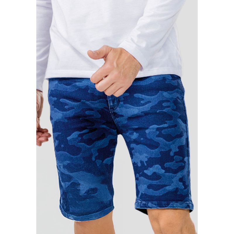 Bermuda Hombre Estampado Mp 102238