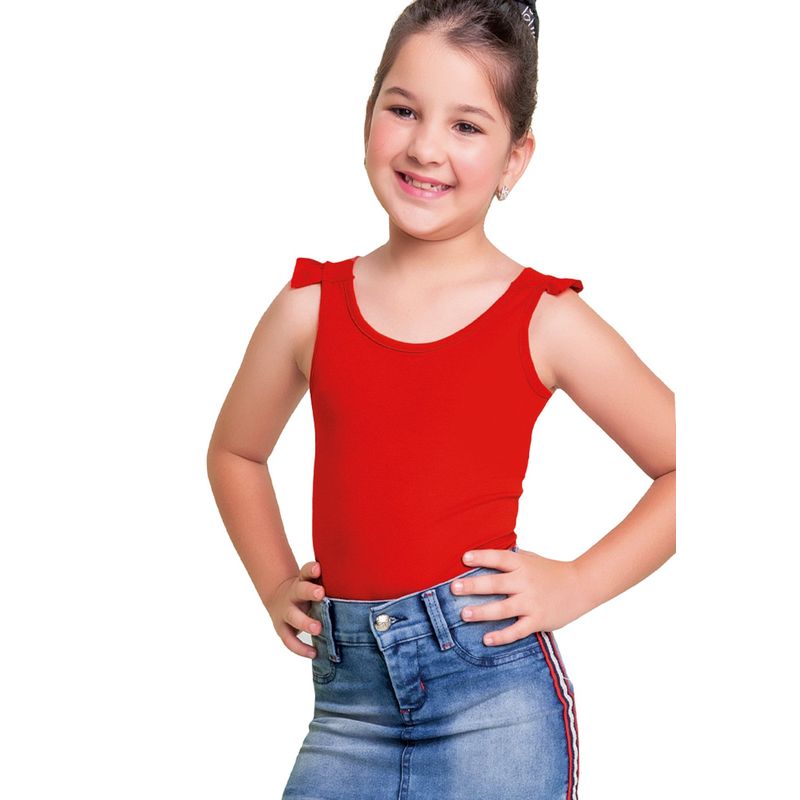 Body Infantil Mujer Rojo Marketing  Personal