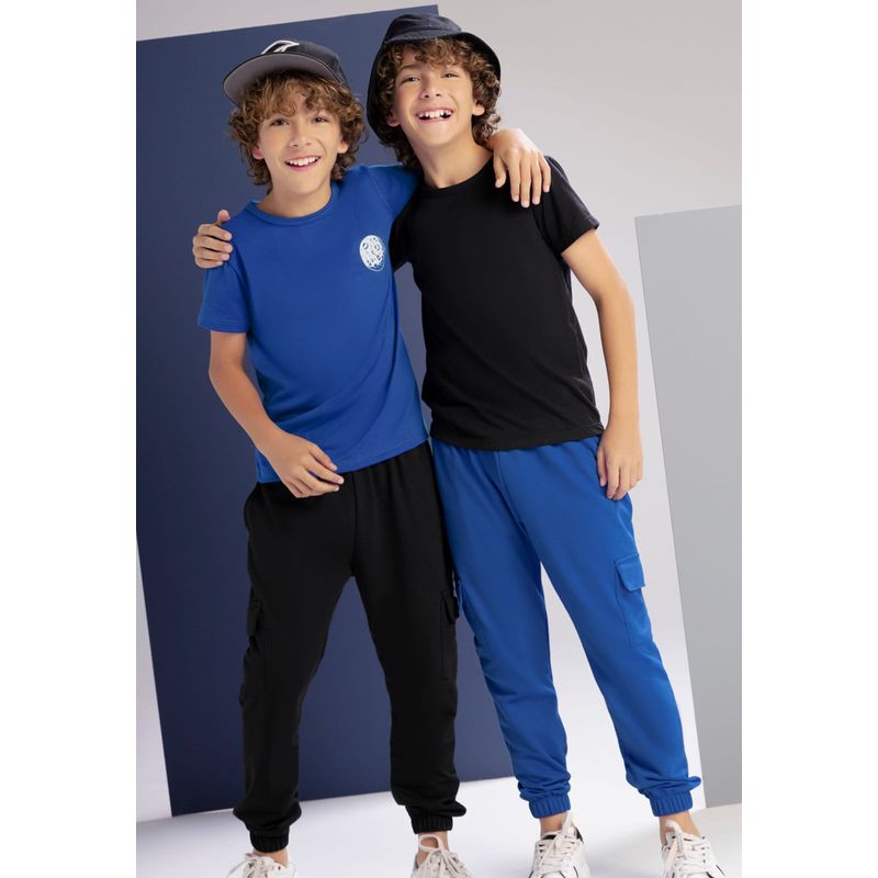 Camiseta Paq X2 Infantil Masculino Multicolor Mp 102609
