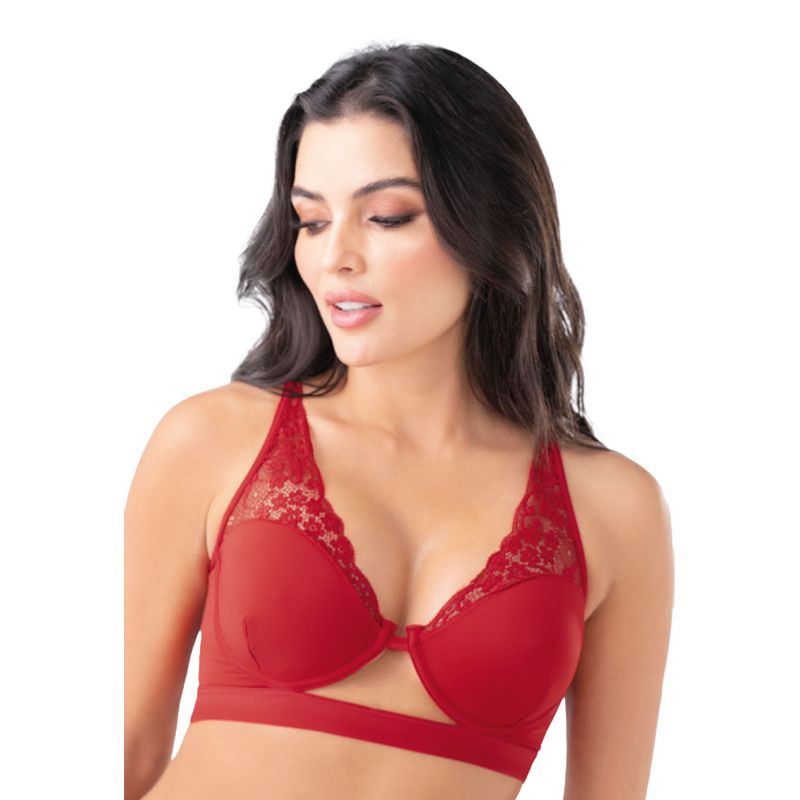 Brasier Mujer Rojo Fi 4141
