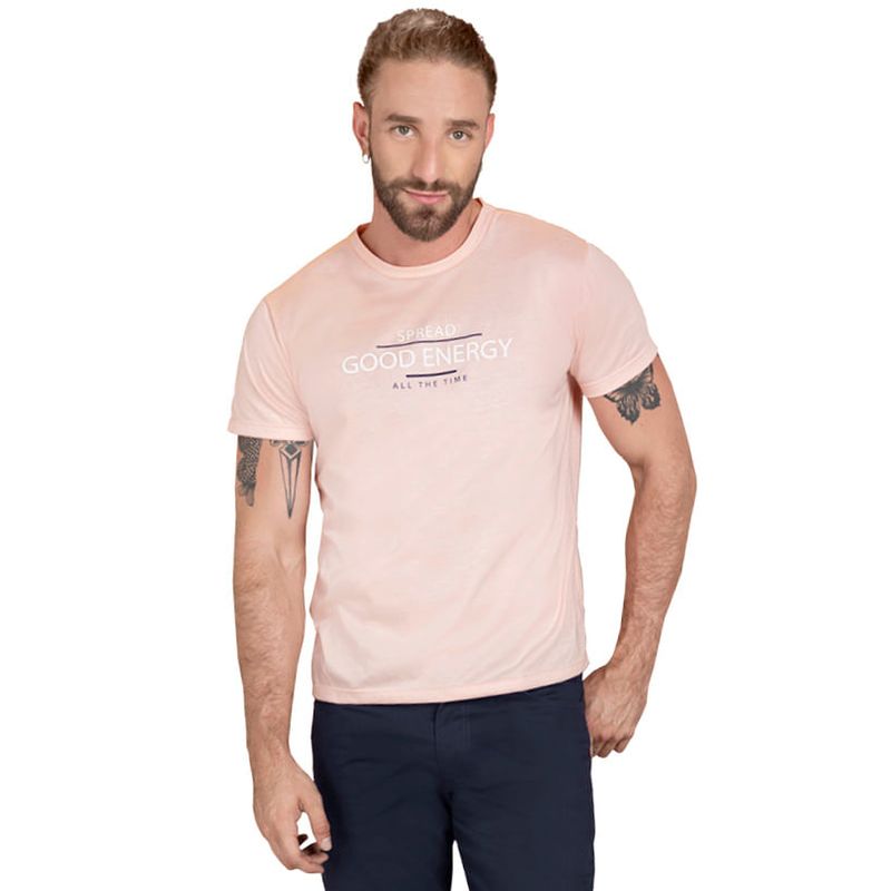 Camiseta Para Hombre Hombre Palo De Rosa Rutta 88169