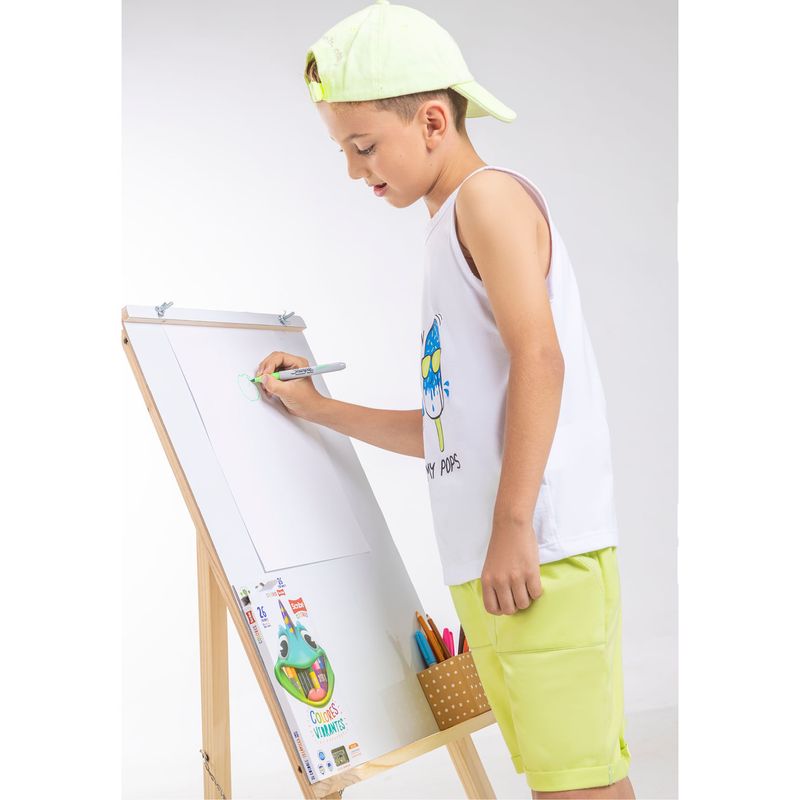 Camisilla Infantil Blanco Mp 2173