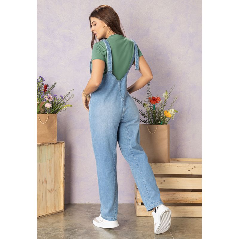Overall Largo Mujer Azul Atypical 100314