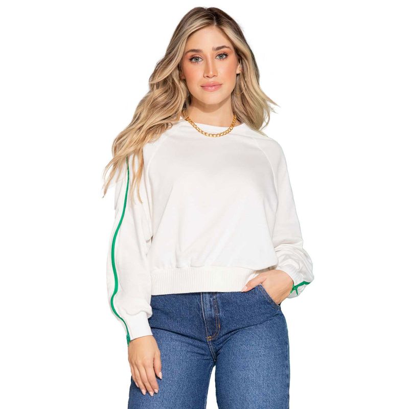 Buzo Mujer Blanco Atypical 2743