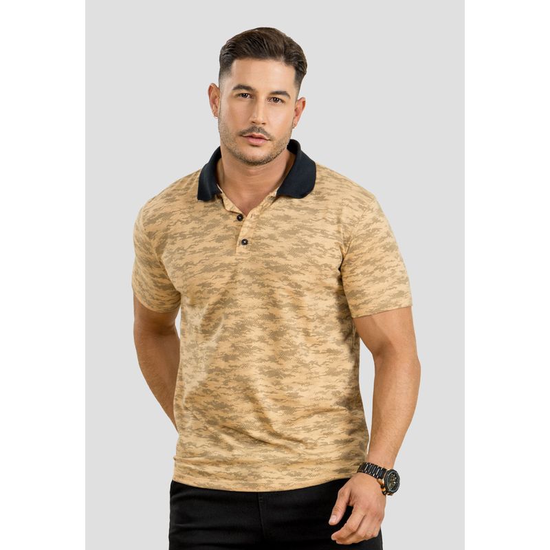 Polo Hombre Estampado Mp 107007