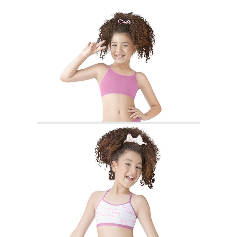 Top Paq X2 Infantil Femenino Rosado Fi 33836