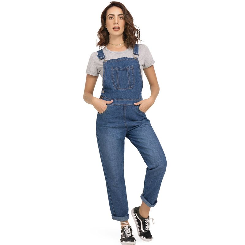 Overall Largo Mujer Azul Rutta 77629