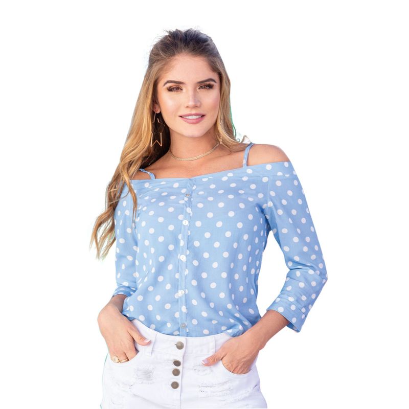 Camisa Juvenil Femenino Estampado Atypical