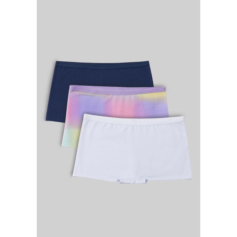 Bóxer Paq X3 Niñas Infantil Lila Fi 34641