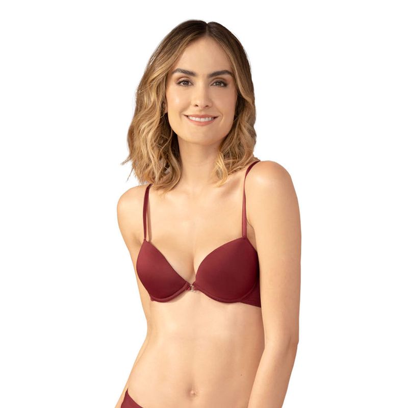 Brasier Mujer Vinotinto Fi 89464
