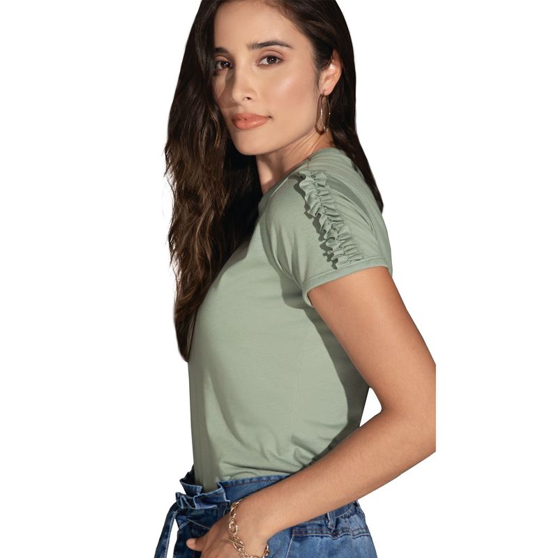Camiseta Para Mujer Palo De Rosa Rutta