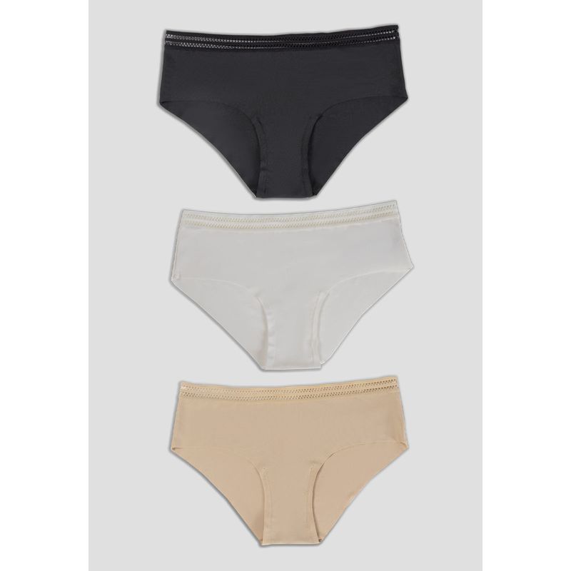 Cachetero Paq X3 Mujer Multicolor Fi 103014