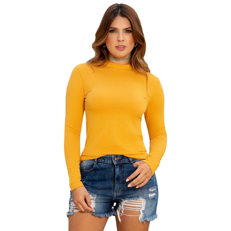 Camibuzo Mujer Amarillo Atypical 93004