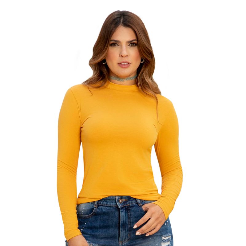 Camibuzo Mujer Amarillo Atypical 93004