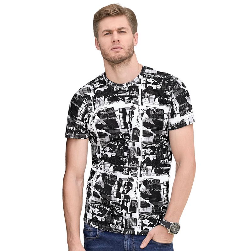 Camiseta Hombre Estampado Mp 87253