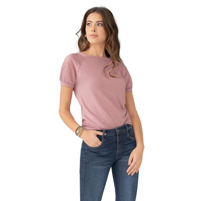 Camiseta Mujer Palo De Rosa Rutta 78606