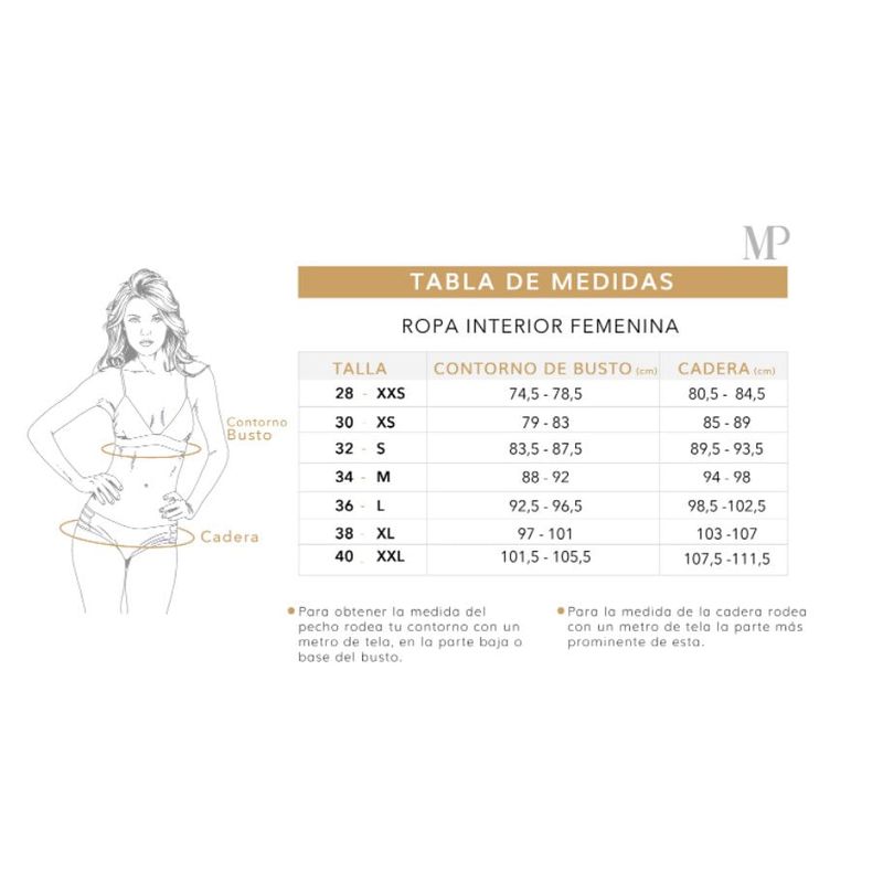 Panty Set X3 Blanco-Beige-Negro FI 47009