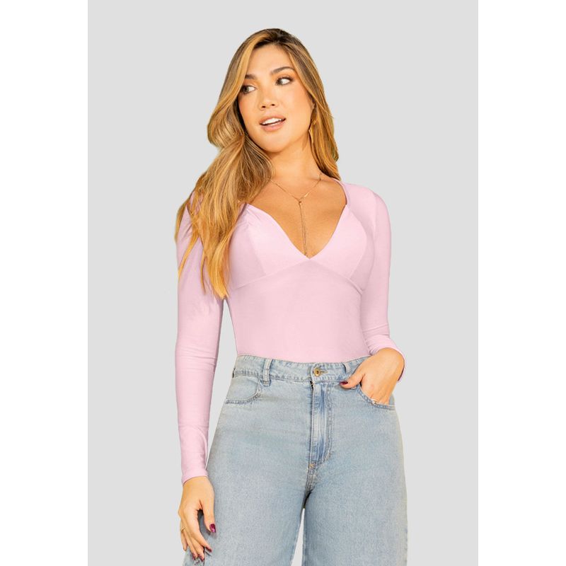 Blusa Mujer Rosa Mp 110167