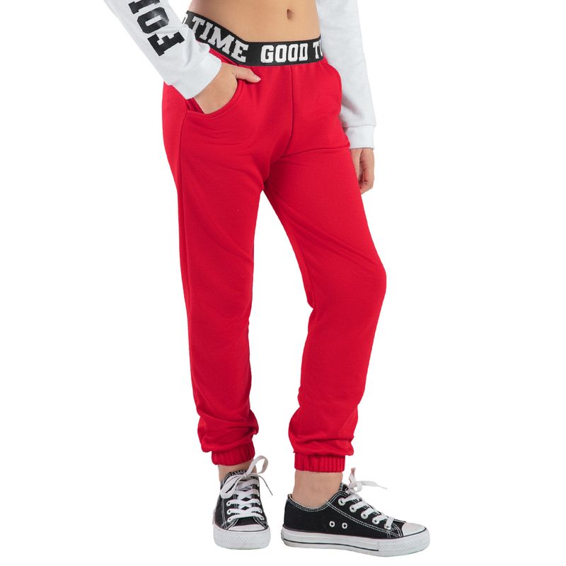 Jogger Infantil Rojo Mp 92855