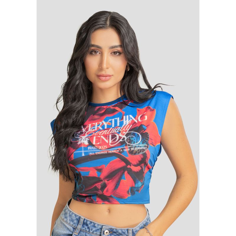 Camiseta Mujer Estampado Atypical 106909