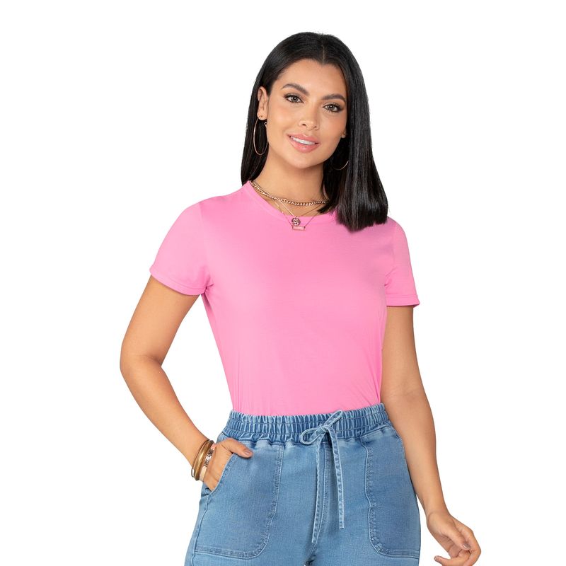 Camiseta Mujer Rosado 82961
