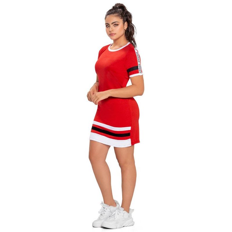 Vestido MP 56761 Rojo