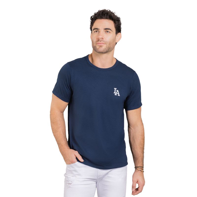 Camiseta Hombre Azul Mp 1067