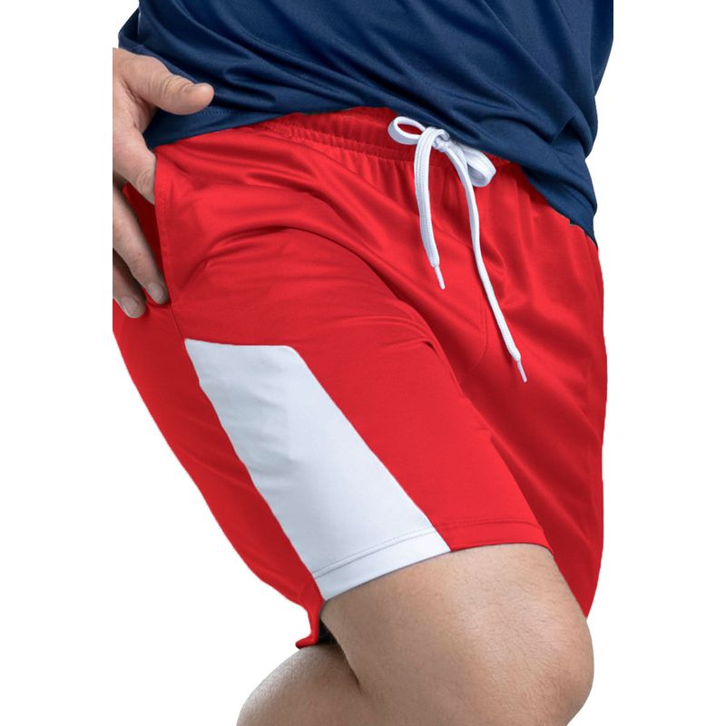 Pantaloneta Hombre Rojo Mp 77511